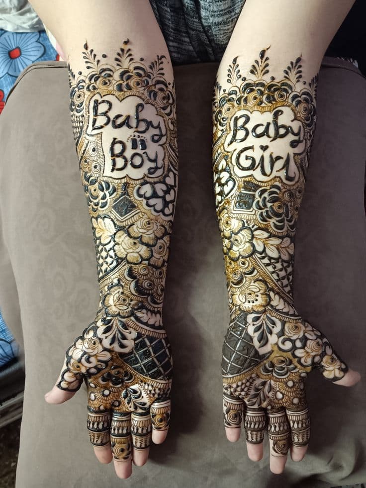 Baby Shower Mehendi - Luxury Mehendi Service in Bangalore