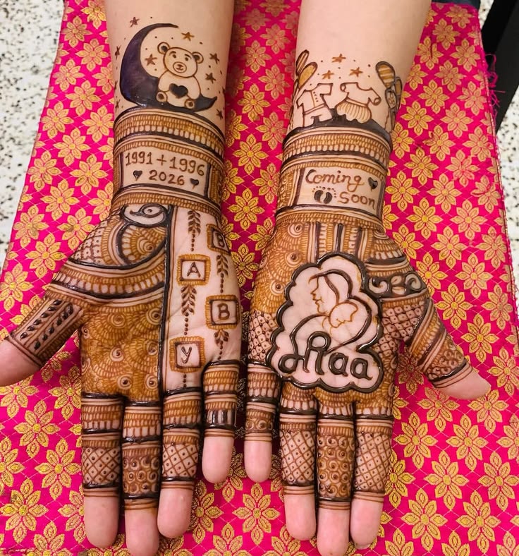 Premium Godh Bharai Mehendi